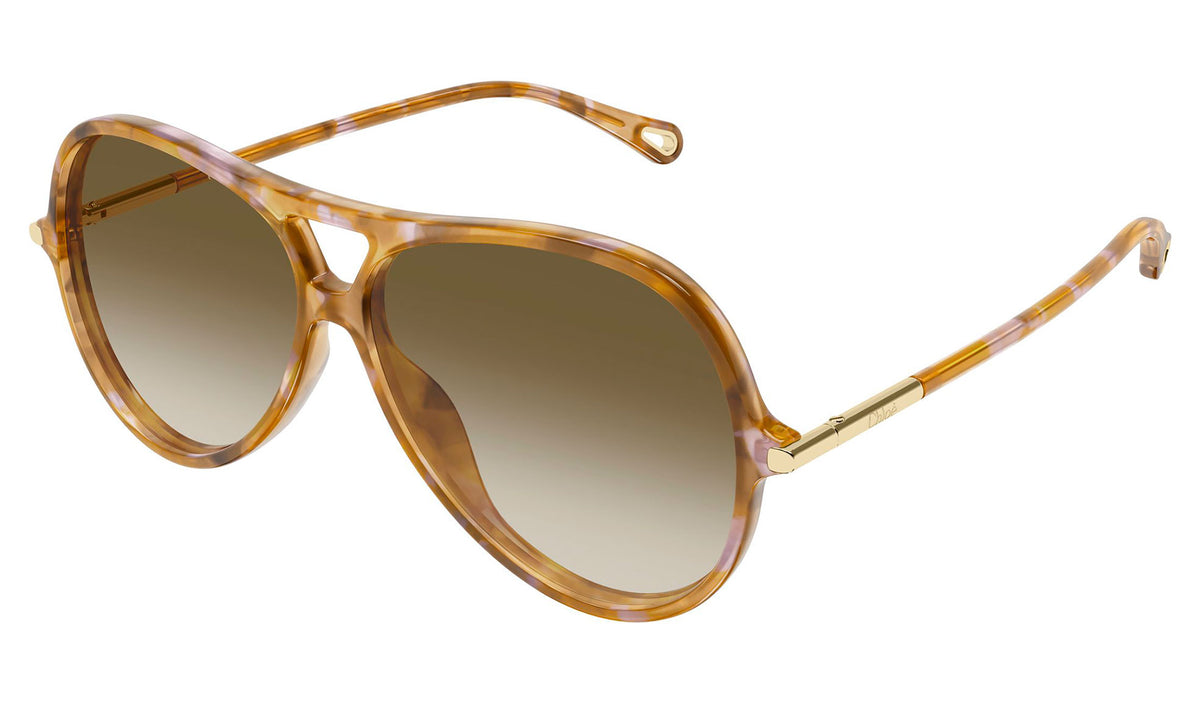 Chloe CH0395S Sunglasses - Havana / Brown