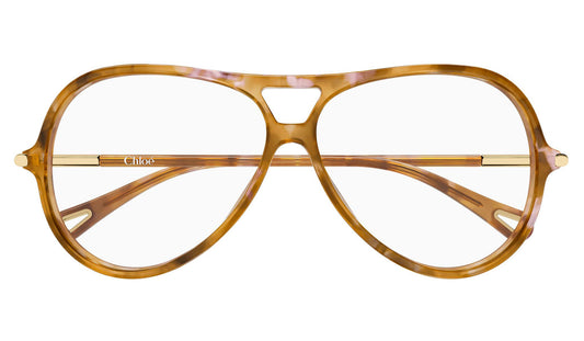Chloe CH0398O Glasses - Light Havana