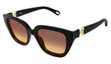 Chloe CH0410S Sunglasses - Black / Brown