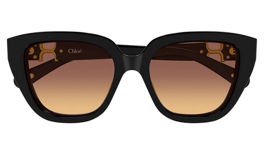 Chloe CH0410S Sunglasses - Black / Brown