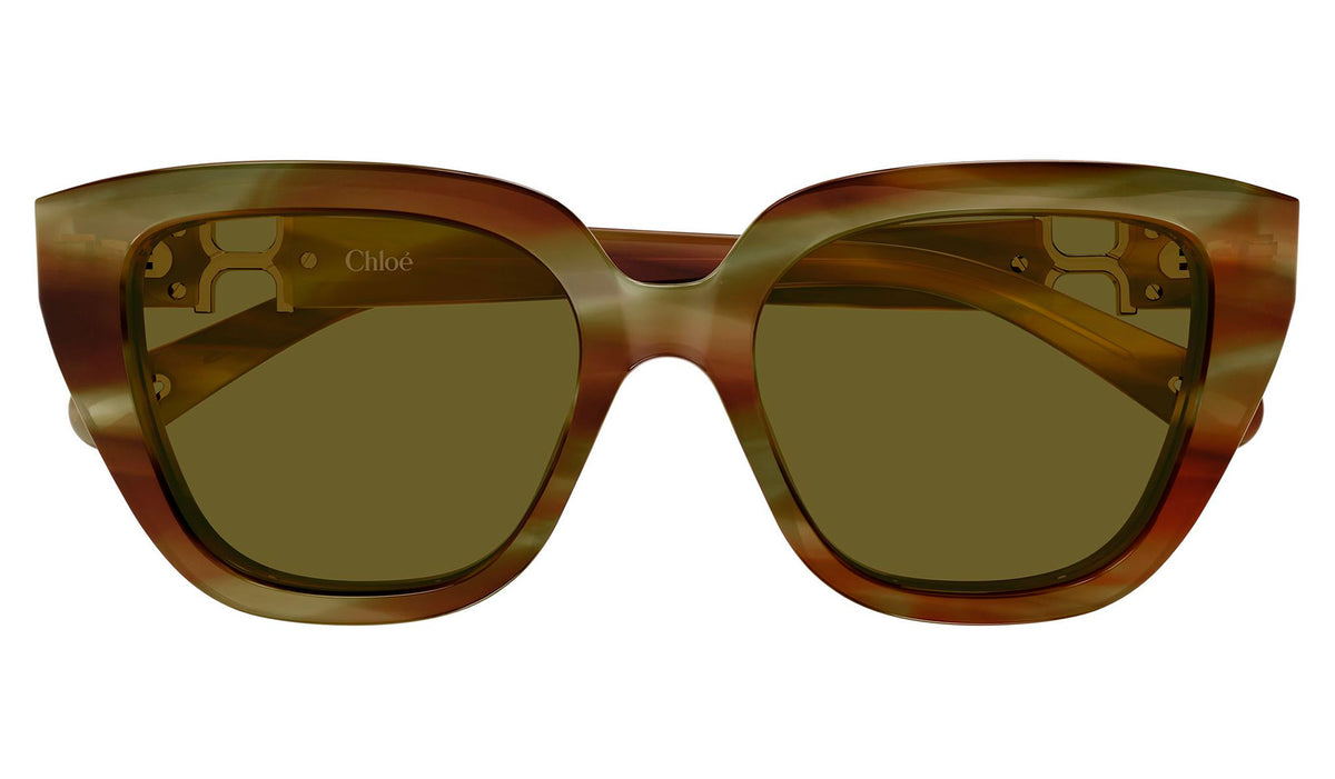 Chloe CH0410S Sunglasses - Havana / Brown