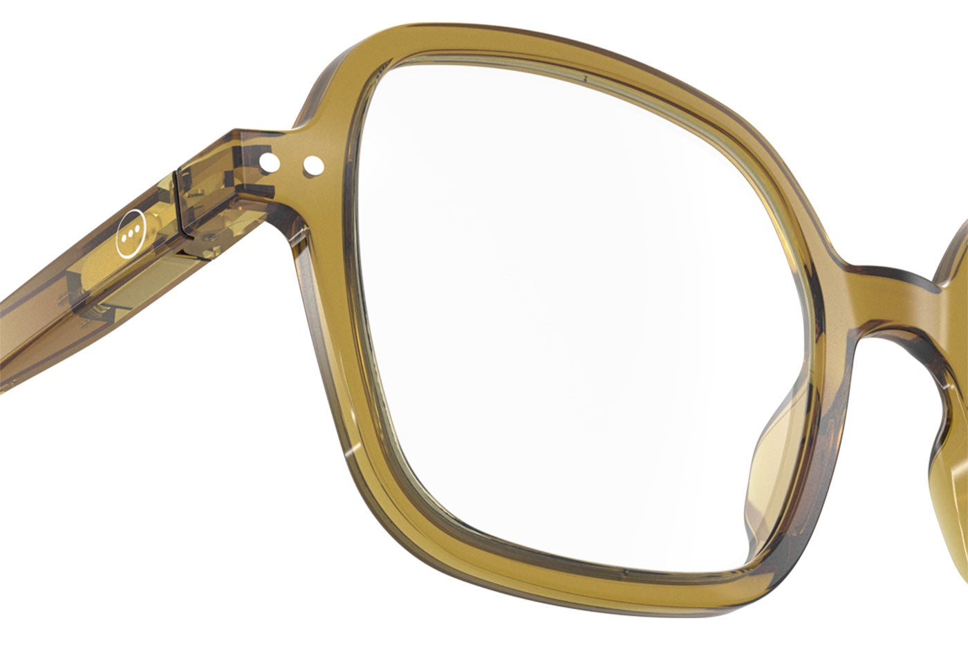 IZIPIZI Office Glasses - Golden Green