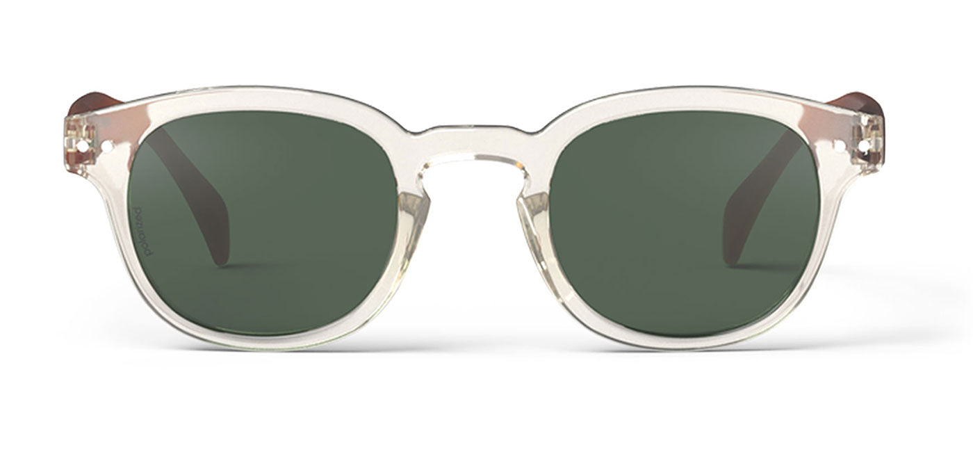 IZIPIZI #C Sunglasses - Sandstorm / Green Polarised