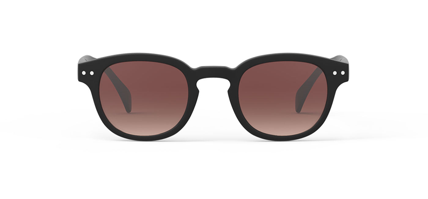 IZIPIZI #C Sunglasses - Crossroads Black Road / Brown Gradient Polarised