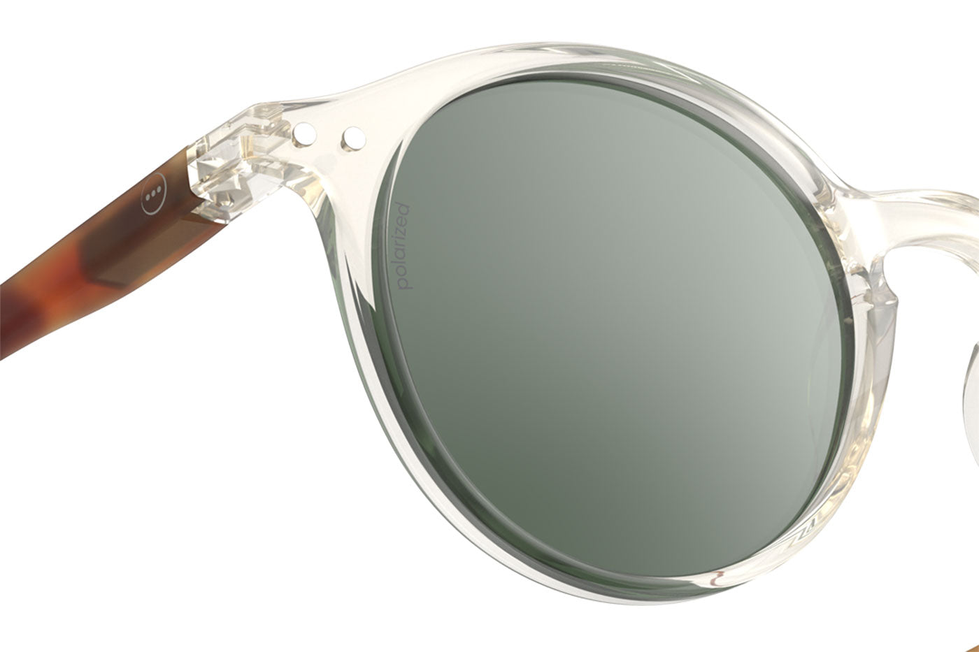 IZIPIZI #D Sunglasses - Sandstorm / Green Polarised