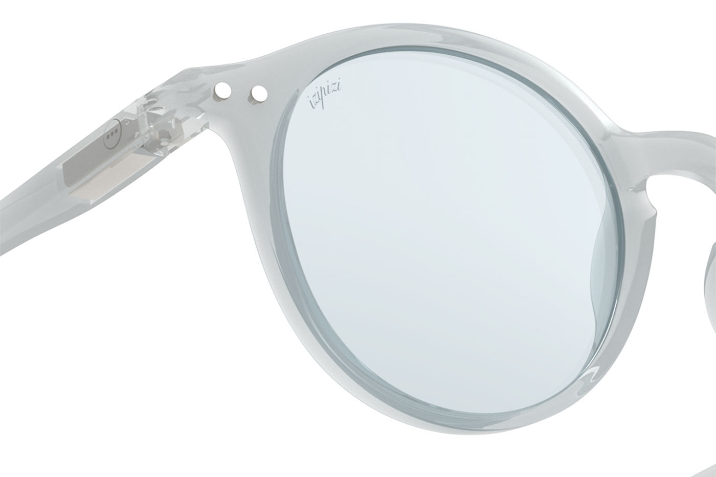 IZIPIZI #D Sunglasses - Moonlight Grey / Grey Cat 1.