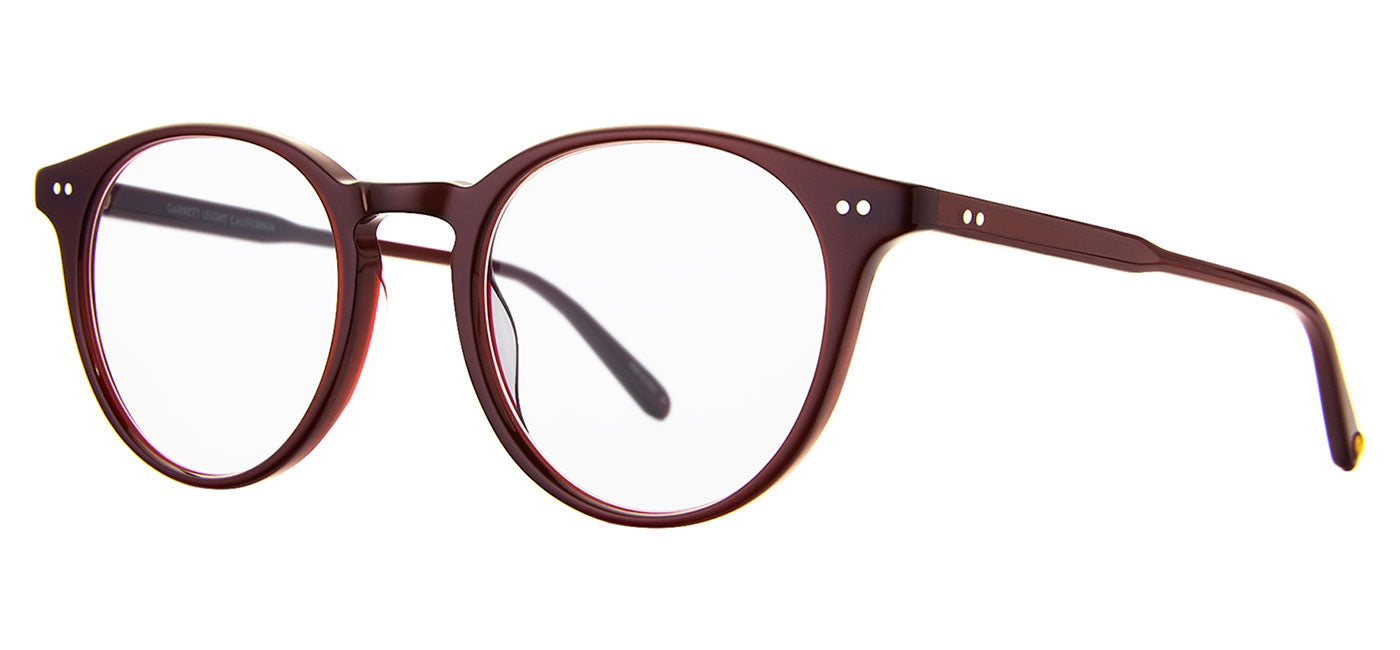 Garrett Leight Clune Glasses - Barolo