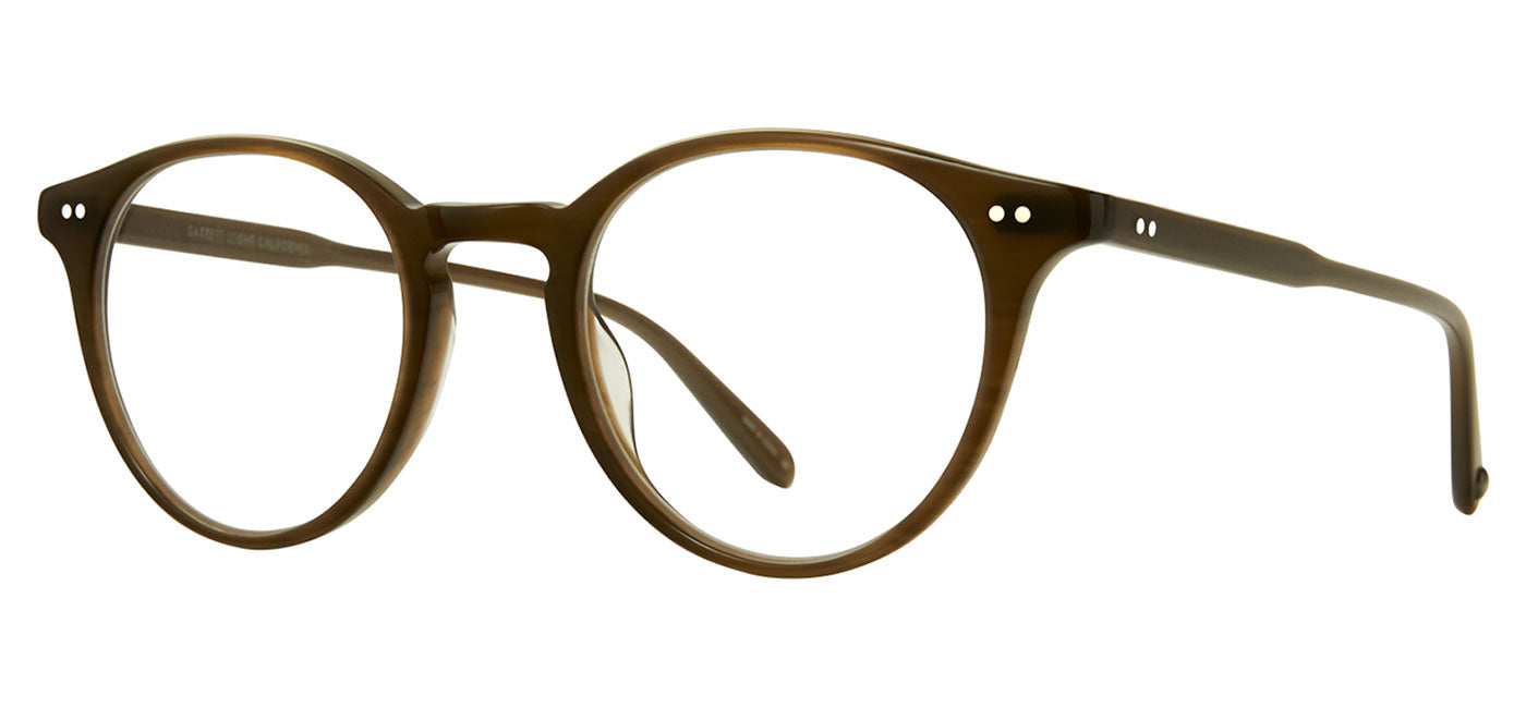 Garrett Leight Clune Glasses - Olive