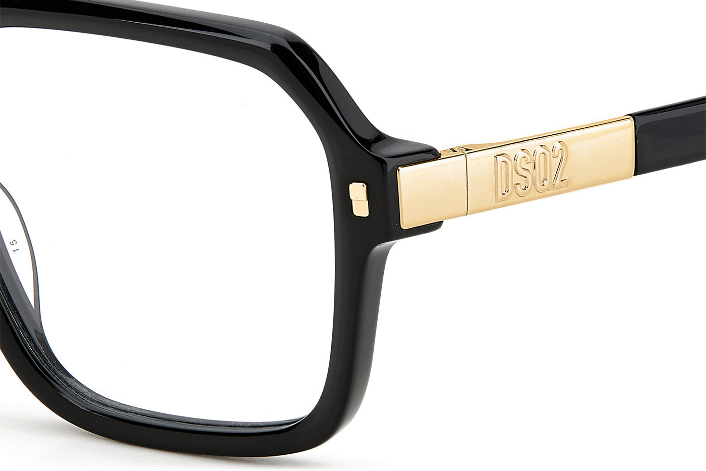 DSQUARED2 0035 Glasses - Black and Gold