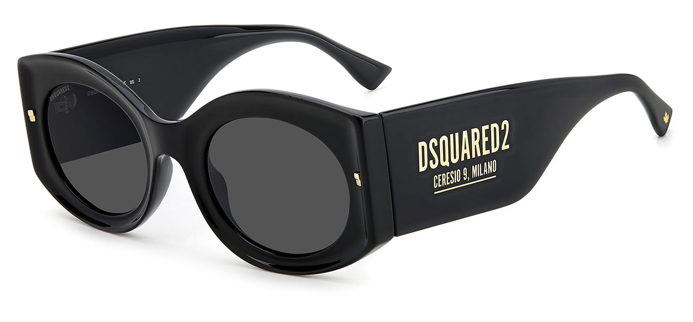DSQUARED2 0071/S Sunglasses - Black / Grey