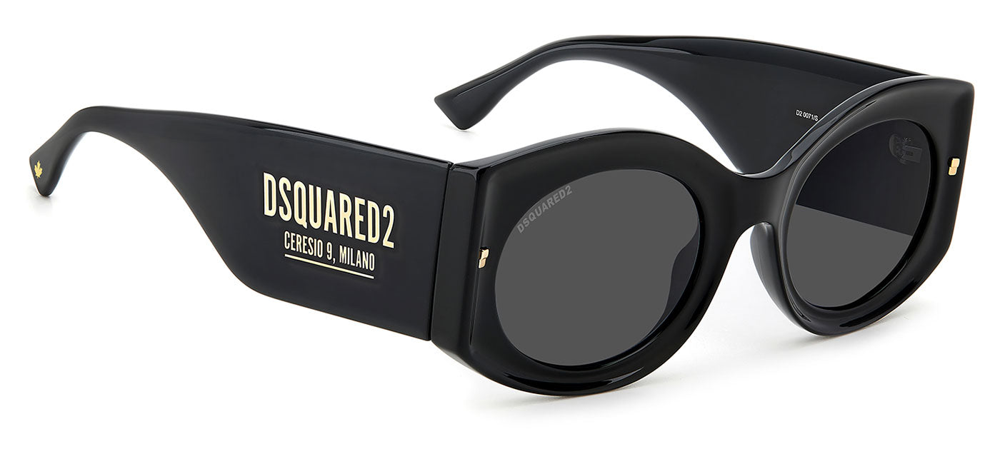 DSQUARED2 0071/S Sunglasses - Black / Grey