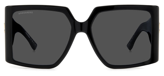 DSQUARED2 0096/S Sunglasses - Black / Grey