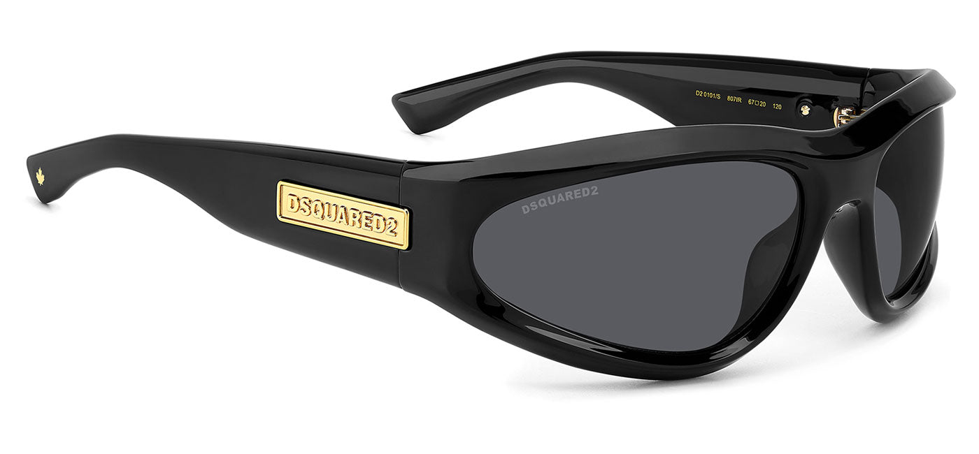 DSQUARED2 0101/S Sunglasses - Black / Grey