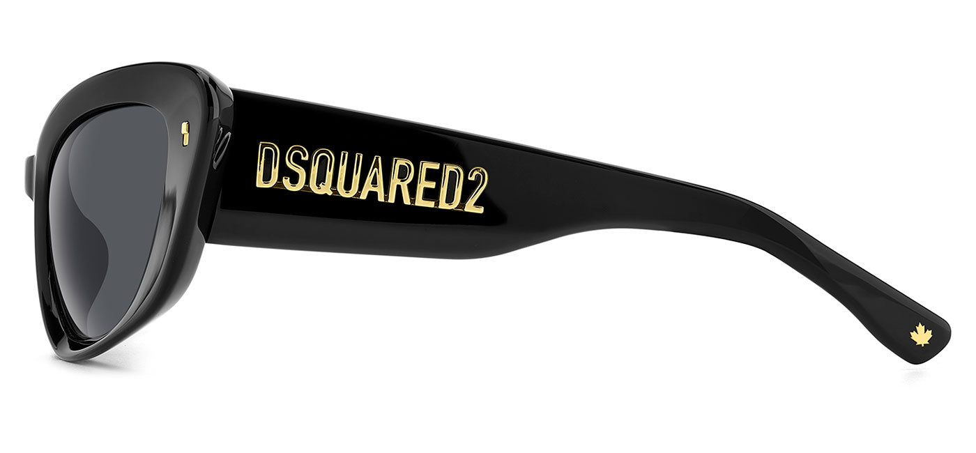 DSQUARED2 0118/S Sunglasses - Black / Grey