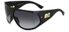 DSQUARED2 0124/S Sunglasses - Black / Dark Grey Gradient