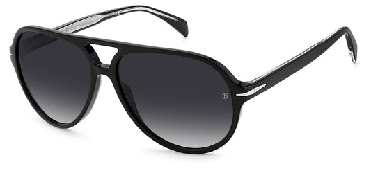 David Beckham DB1091/S Sunglasses - Black / Dark Grey Gradient