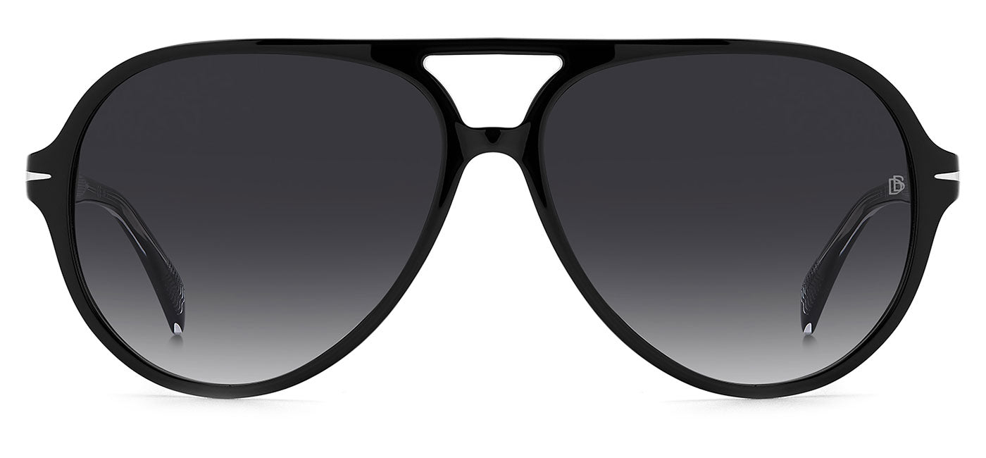 David Beckham DB1091/S Sunglasses - Black / Dark Grey Gradient