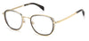 David Beckham DB7075/G Glasses - Gold & Grey