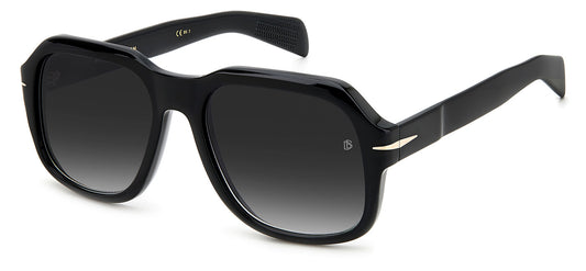 David Beckham DB7090/S Sunglasses - Black / Dark Grey Gradient