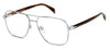 David Beckham DB7103 Glasses - Brown Horn