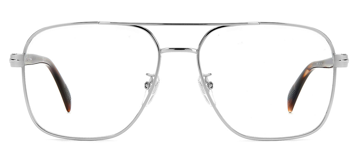 David Beckham DB7103 Glasses - Brown Horn