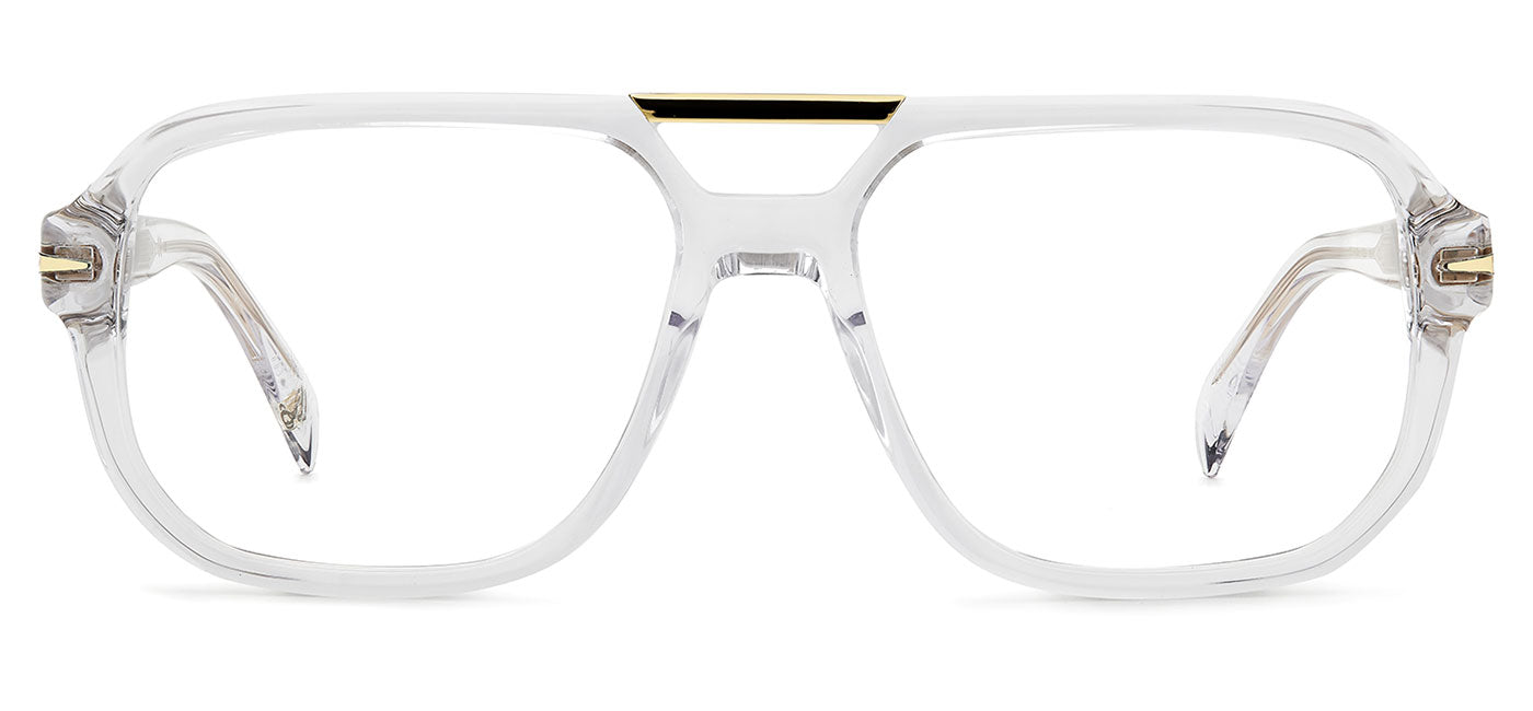 David Beckham DB7108 Glasses - Crystal Gold