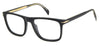 David Beckham DB7115 Glasses - Matt Black and Gold