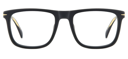 David Beckham DB7115 Glasses - Matt Black and Gold