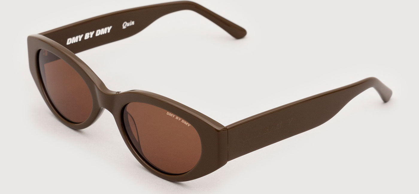 DMY BY DMY Quin Sunglasses - Chocolate Brown / Brown