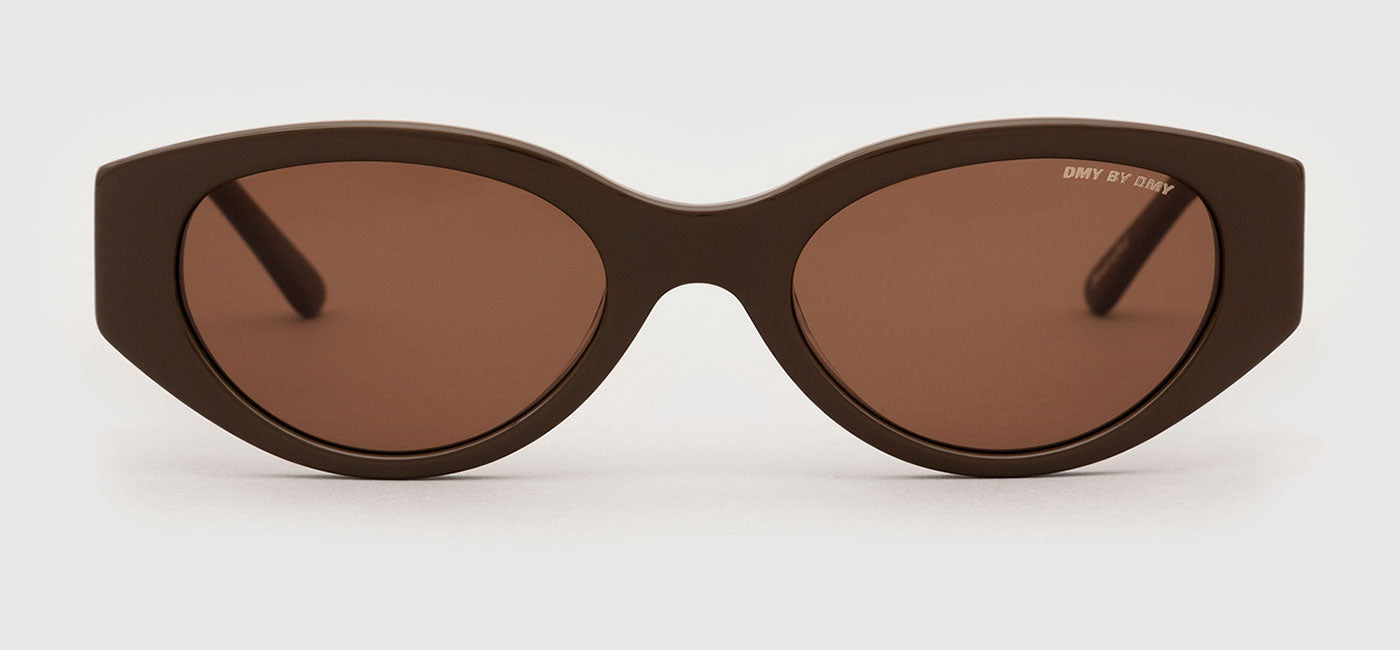 DMY BY DMY Quin Sunglasses - Chocolate Brown / Brown