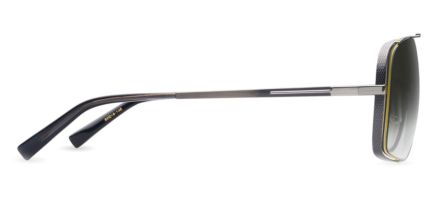 DITA Midnight Special Sunglasses - Antique Silver / Green to Clear Gradient