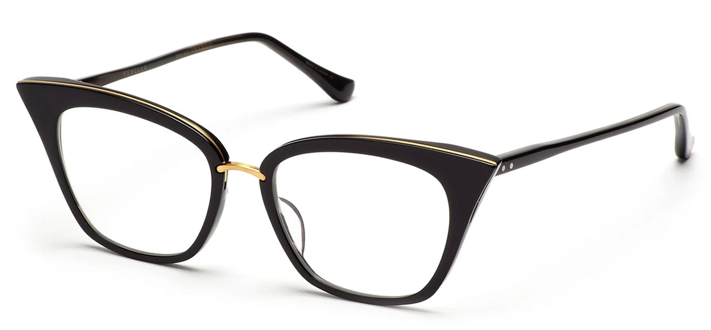 DITA Rebella Glasses - Black and Gold