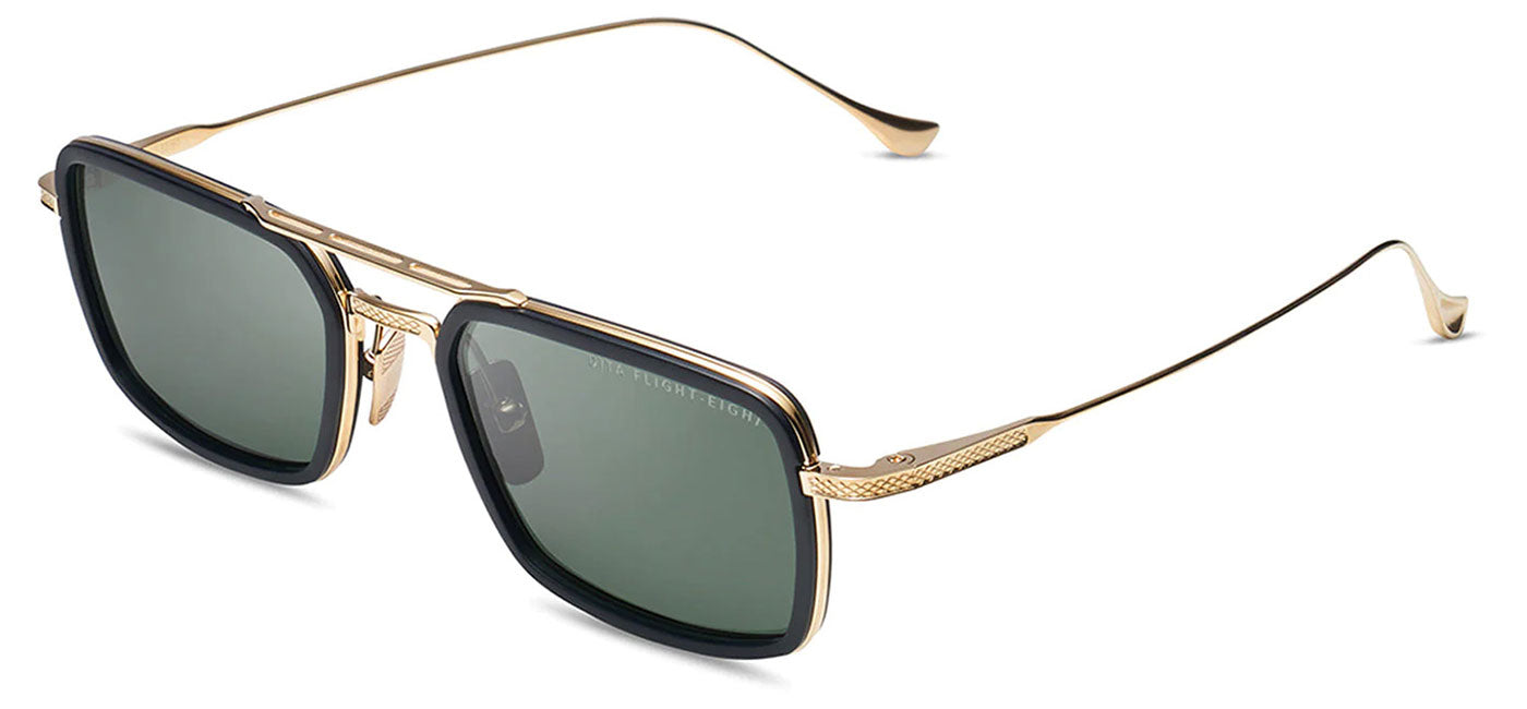 DITA Flight.008 Sunglasses - Matte Black and Gold / G-15