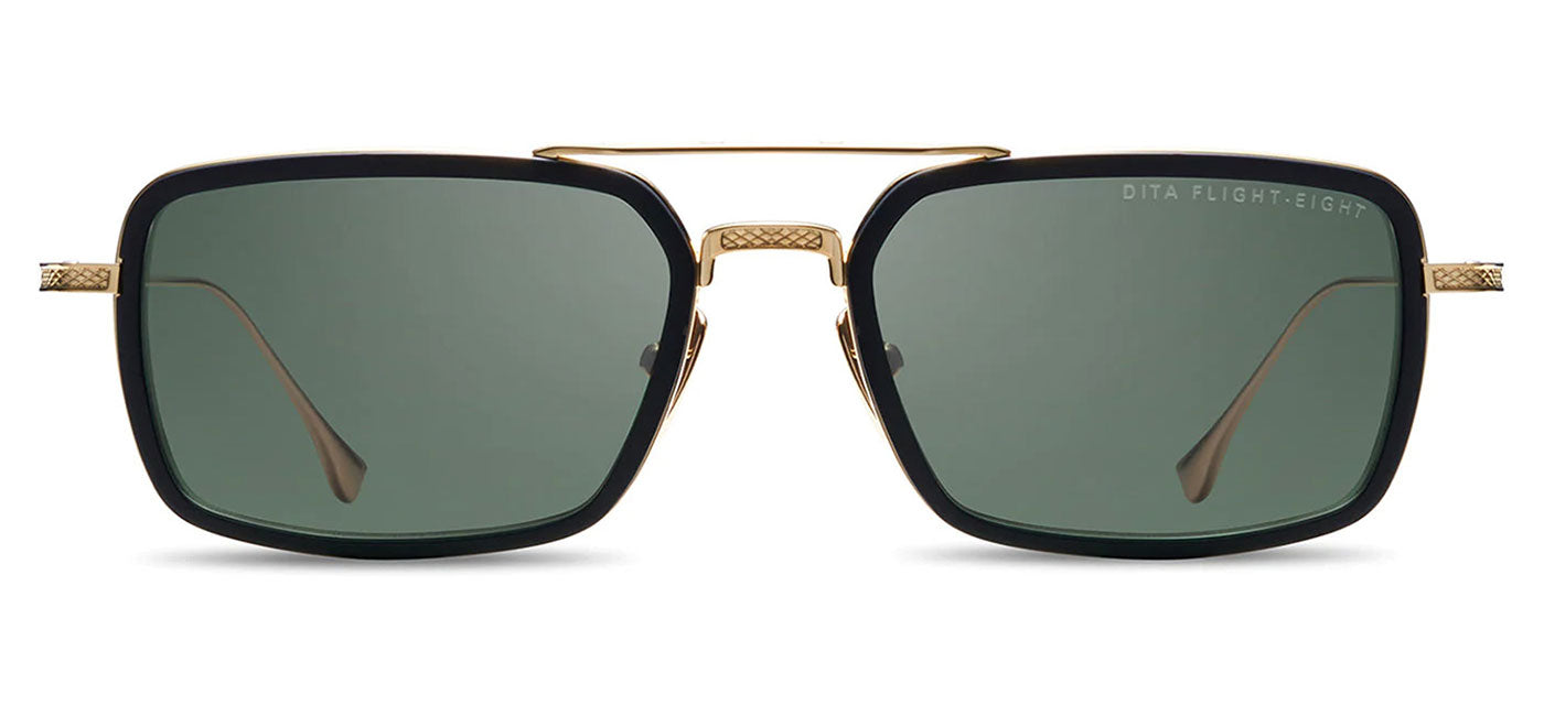 DITA Flight.008 Sunglasses - Matte Black and Gold / G-15