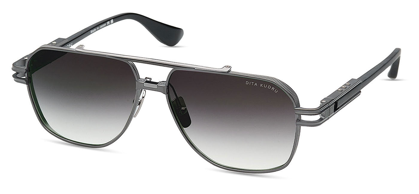 DITA Kudru Sunglasses - Black Iron / Dark Grey Gradient