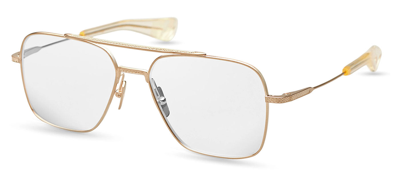DITA Flight-Seven Glasses - Brushed White Gold