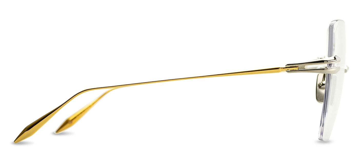 DITA Embra Glasses - Silver and White Gold