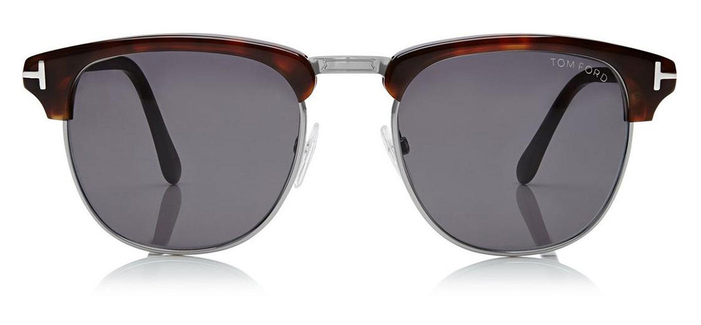Tom Ford FT0248 Henry Sunglasses - Dark Havana / Smoke