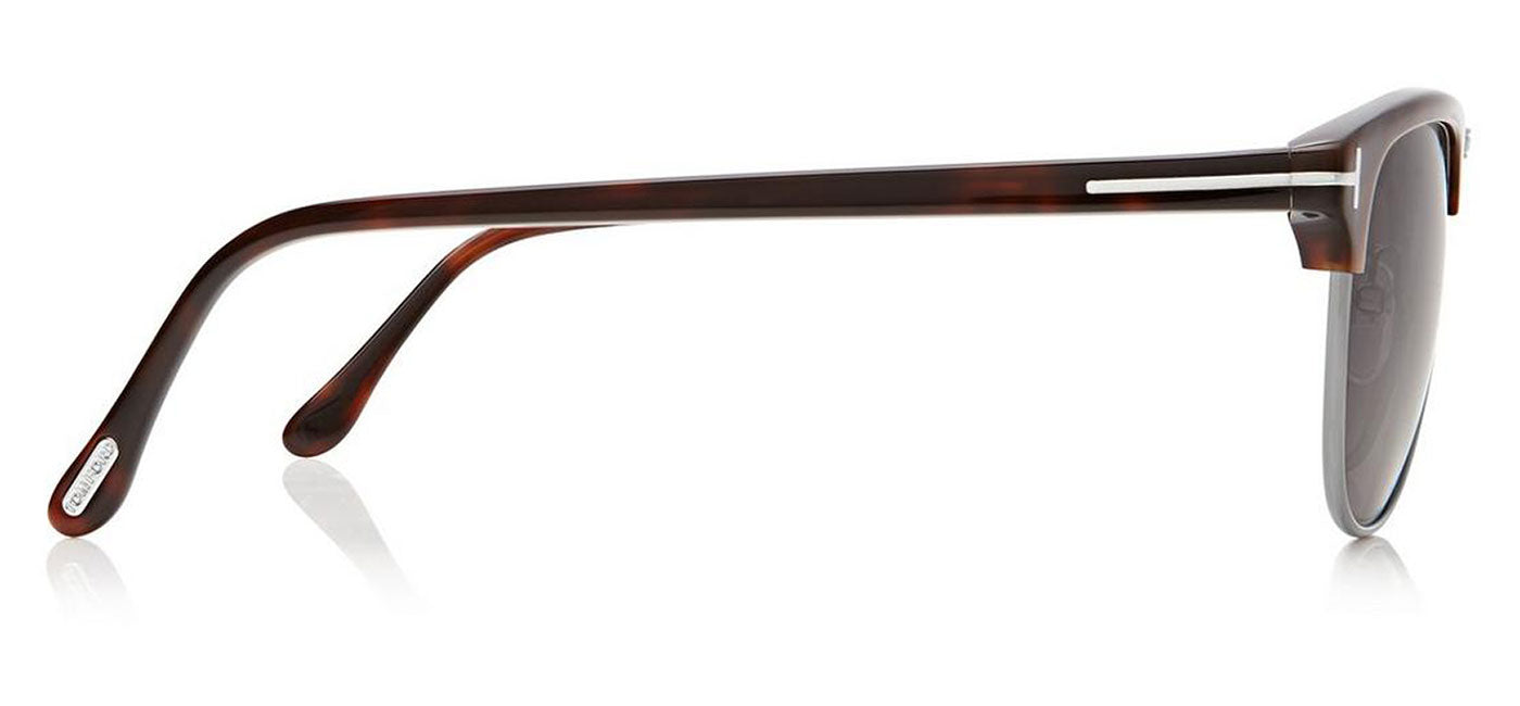 Tom Ford FT0248 Henry Sunglasses - Dark Havana / Smoke