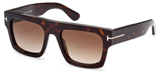 Tom Ford FT0711 Fausto Sunglasses - Dark Havana / Brown Gradient