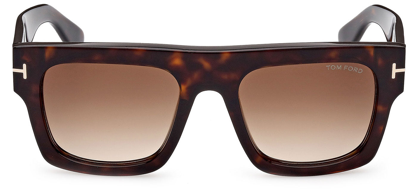 Tom Ford FT0711 Fausto Sunglasses - Dark Havana / Brown Gradient