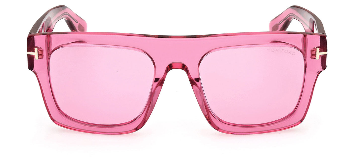 Tom Ford FT0711 Fausto Sunglasses - Shiny Fuxia / Bordeaux