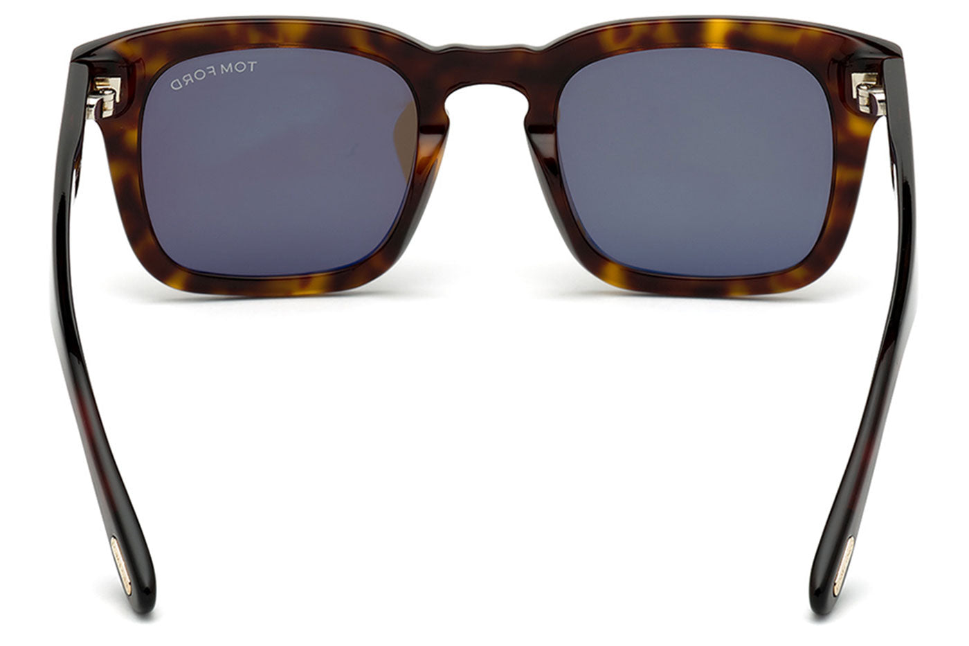 Tom Ford FT0751 Dax Sunglasses - Dark Havana / Green