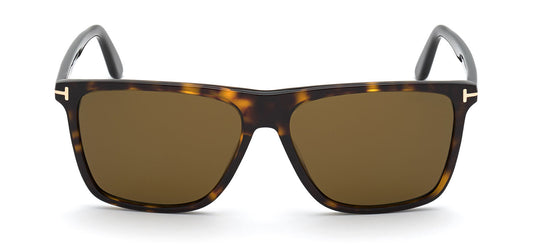 Tom Ford FT0832 Fletcher Sunglasses - Dark Havana / Roviex