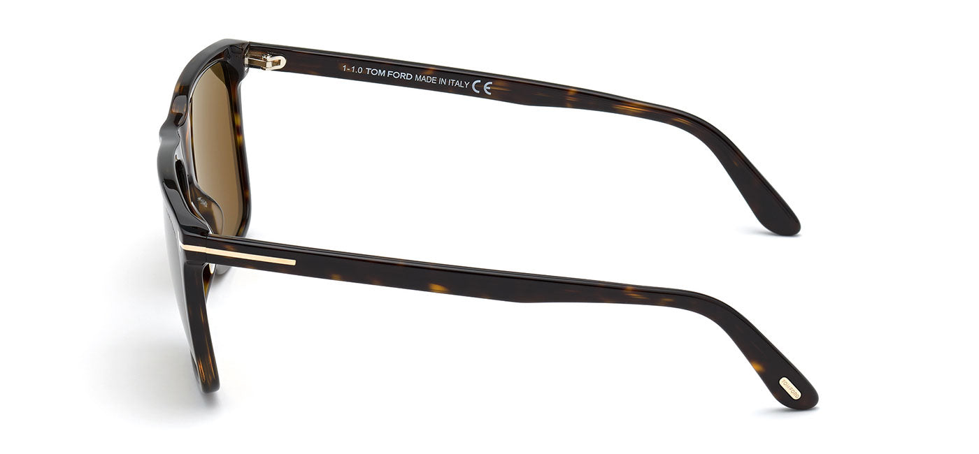 Tom Ford FT0832 Fletcher Sunglasses - Dark Havana / Roviex
