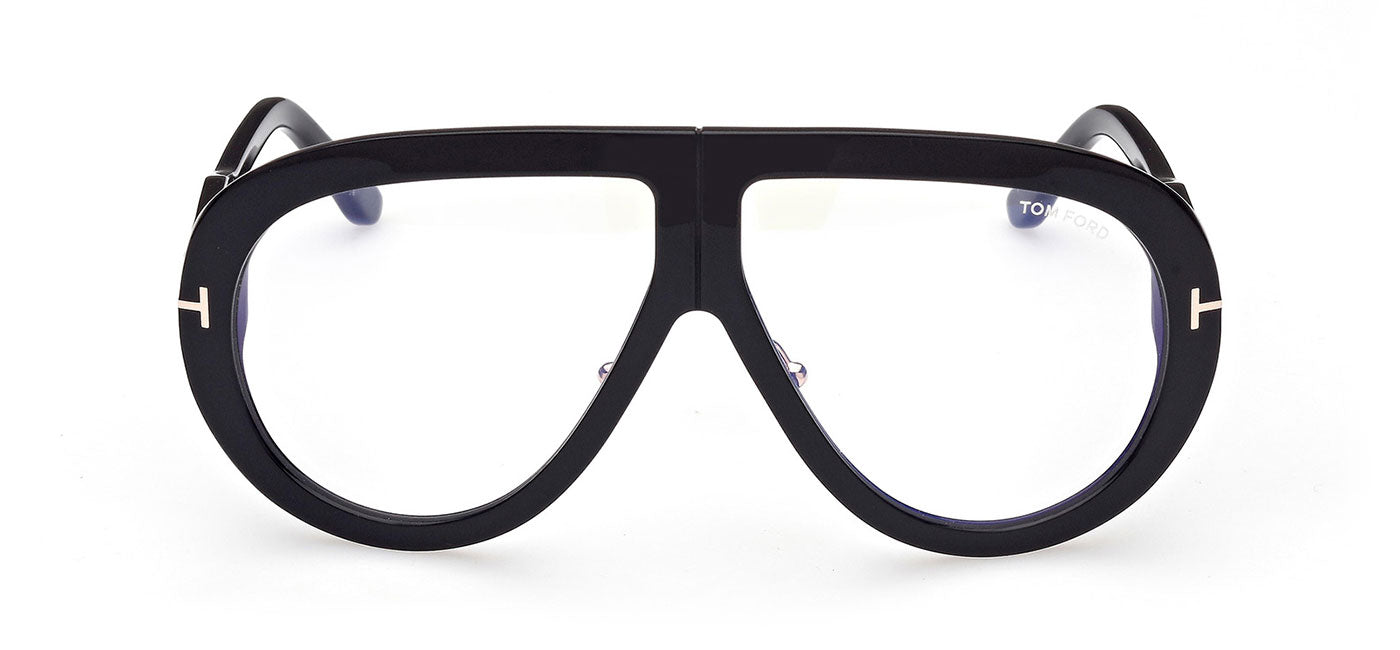 Tom Ford FT0836 Troy Glasses - Shiny Black