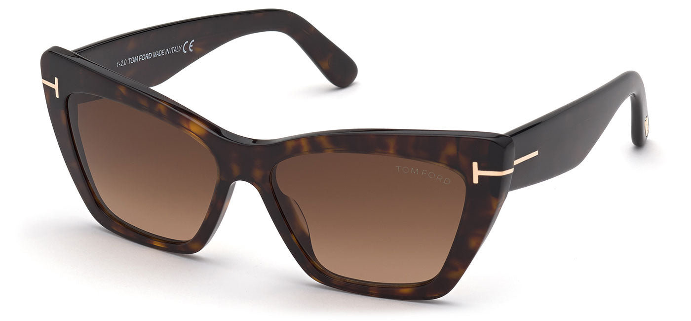 Tom Ford FT0871 Wyatt Sunglasses - Dark Havana / Brown Gradient
