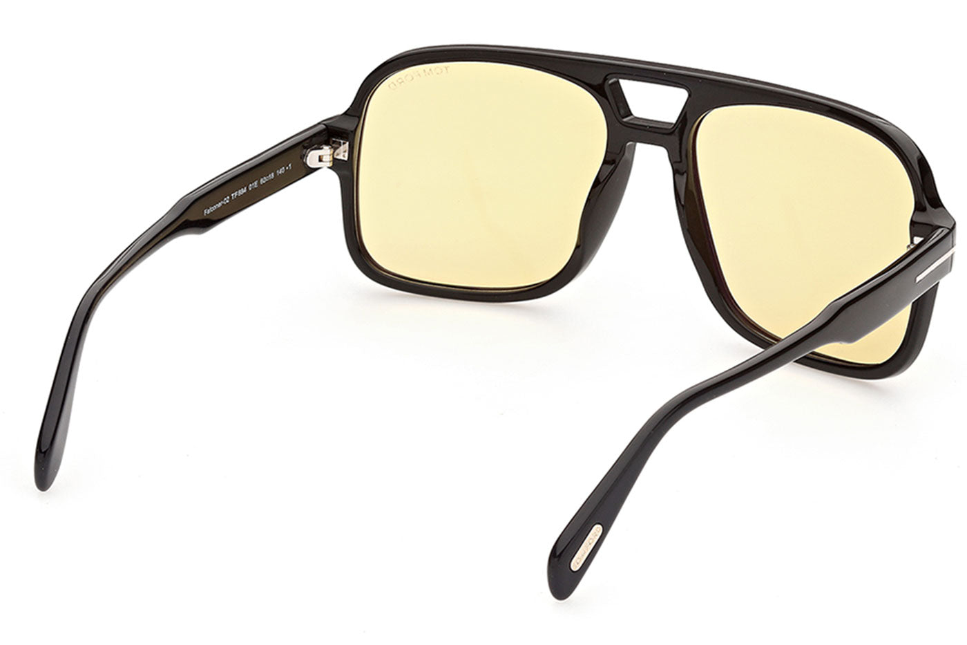 Tom Ford FT0884 Falconer Sunglasses - Shiny Black / Brown