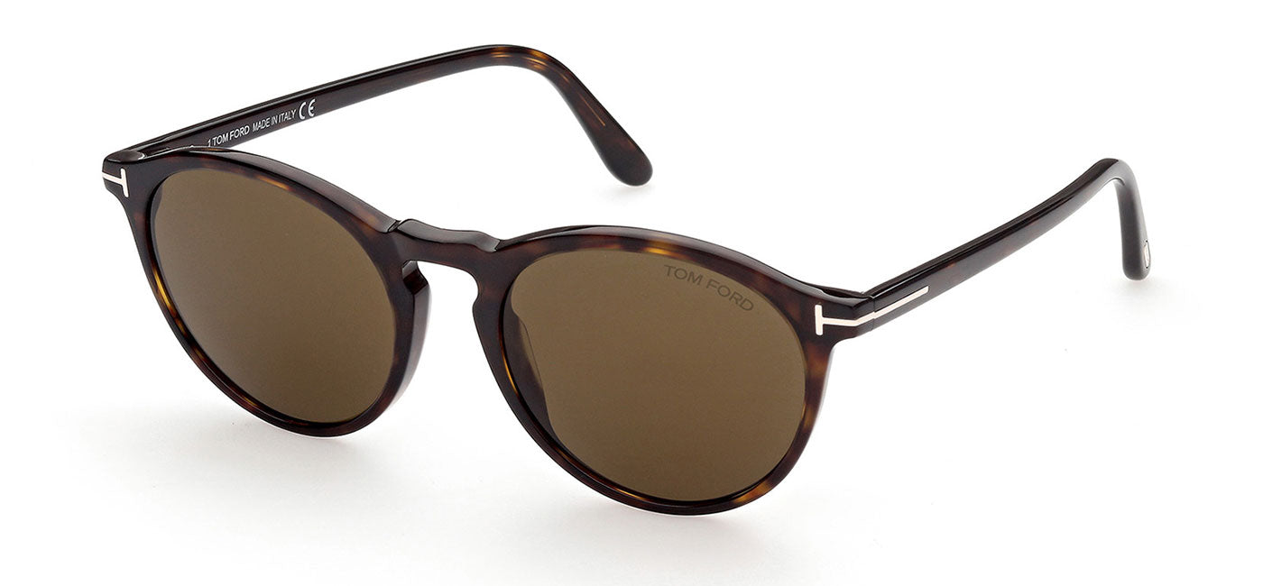 Tom Ford FT0904 Aurele Sunglasses - Dark Havana / Roviex