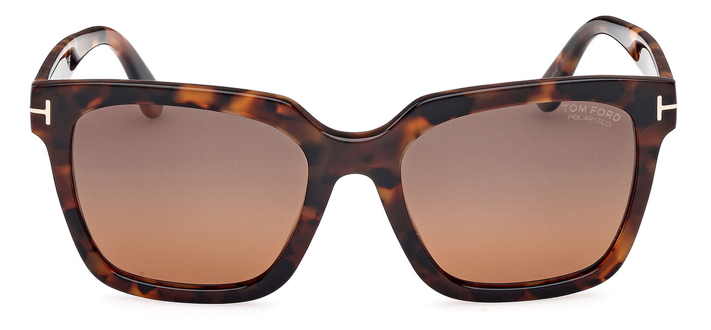 Tom Ford FT0952 Selby Sunglasses - Dark Havana / Brown Polarised